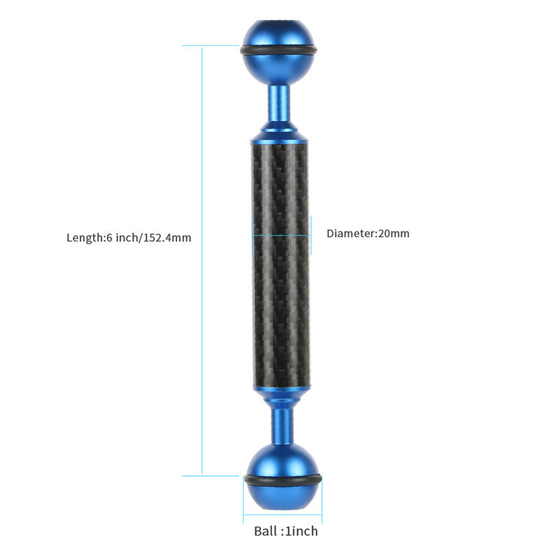 Diving Carbon Fiber Buoyancy Fill Lamp Arm