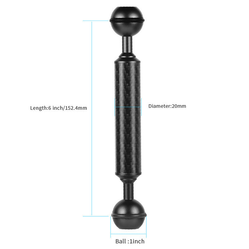 Diving Carbon Fiber Buoyancy Fill Lamp Arm