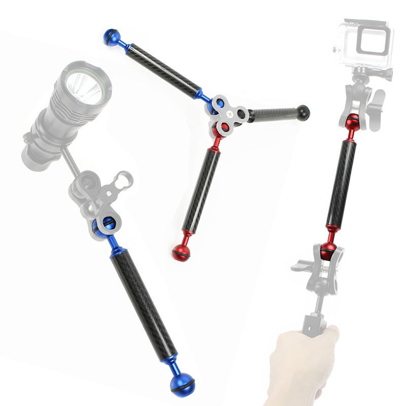 Diving Carbon Fiber Buoyancy Fill Lamp Arm
