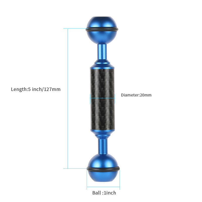 Diving Carbon Fiber Buoyancy Fill Lamp Arm